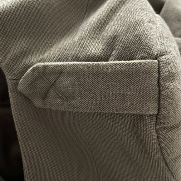 H&M Soft Olive Green Structured Blazer Sz 2 XS - Picture 6 of 8